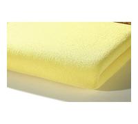 Alvi Drap Housse en Jersey 70 x 140 cm Jaune