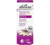 Alviana - Crème de nuit bio anti âge Q10 30ml Alviana