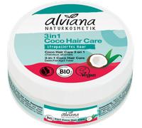 alviana Naturkosmetik Coco Hair Care 3 en 1 à l'Huile de Coco Bio - 150 ml