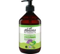 alviana Naturkosmetik Savon Liquide au Citron Vert Bio - 500 ml