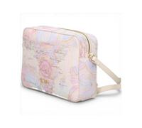 Alviero Martini 1 eo Dots Art Woman Multicolor Fabric Reporter Bag UNI
