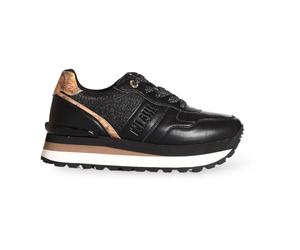 Alviero Martini 1a askets avec imprimé Geo Classic - Femme - Chaussures - Noir - Taille: 36 EU