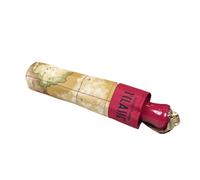 Alviero Martini 1a Classe - Parapluie Minimatic Geobordo - unisex - Accessoires - Beige - Taille: ONE Size