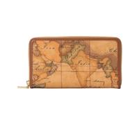 Alviero Martini 1a Classe - Portefeuille Femme Geo Classic avec Plusieurs Compartiments - Femme - Accessoires - Beige - Taille: ONE Size