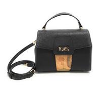 ALVIERO MARTINI 1A CLASSE Sac à bandoulière avec rabat noir B26PC07 LD29 9407, Noir , S