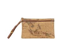 Alviero Martini 1a Classe - Sac à main femme avec motif géo - Femme - Sacs - Beige - Taille: ONE Size