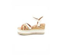 Alviero Martini 1a Classe - Sandale compensée - Femme - Chaussures - Beige - Taille: 39 EU