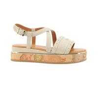 Alviero Martini 1a Classe - Sandales Plates - Femme - Chaussures - Beige - Taille: 36 EU