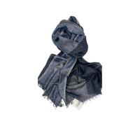 Alviero Martini 1a Classe - Stola Geo Lurex - Femme - Accessoires - Bleu - Taille: ONE Size