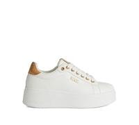 Alviero Martini 1A Classe Z 1299 300E Baskets Femme Cuir Blanc, Blanc, 36 EU