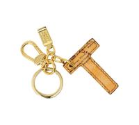 Alviero Martini 1a Classe - Keychain Letter T Geo Classic - Femme - Accessoires - Beige - Taille: ONE Size