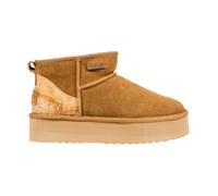 Alviero Martini 1a ottines à motif carte - Femme - Chaussures - Beige - Taille: 39 EU