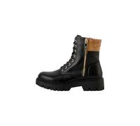 Alviero Martini Amphibio Femme 1 Classe Black 0937 300b Amphibiens Bottes Hautes Chaussures à Talons 4,5 Cm Dentelé, Noir , 38 EU