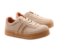 Alviero Martini Baskets Femme Platform 1 Classe Beige/Geo Beige 2280 1840 Chaussures Casual Fond Sport Caoutchouc Hauteur 3 cm, Blanc, 38 EU
