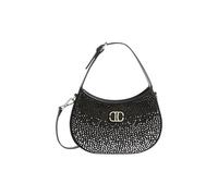 Alviero Martini Sac à bandoulière en cuir pour femme 25IL1LD62H646, Noir