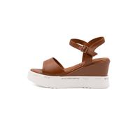 Alviero Martini Sandales marron / blanc, Taille 41,5