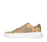 Alviero Martini 1a askets en cuir et tissu - Homme - Chaussures - Brun - Taille: 39 EU