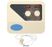 Alvinlite 3-9KW Sauna Digital Controller 220V Sauna Stove Temperature Controller LCD Display External Controller with Sonde Wire for Dry Sauna Heater, Sauna Room Equipment for Hotel Spa Shower Steam