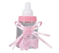 Alvinlite Candy Chocolate Bottles Box, Cute Baby Shower Favors Candy Gifts Bottle Party Decorations 12pcs (Rose)