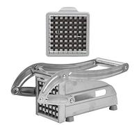 Alvinlite Coupe-Frites en Acier Inoxydable, trancheuses de légumes et de Pommes de Terre de qualité Commerciale, Comprend 2 Options de Coupe de Taille de Lame et Une Base d'aspiration antidérapante