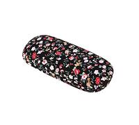 Alvinlite Étui à lunettes coque rigide, étui à lunettes rigide mignon pour femmes enfants adolescentes hommes, étui à lunettes floral boîte étuis à lunettes portables