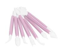 Alvinlite Fondant Modeling Tools Set, Gum Paste for Cake Decorating, Cake Sculpting Tools Set 8Pcs Rose Type Fondant