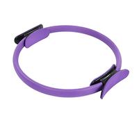 Alvinlite Pilates Ring Magic Fitness Circle Équipement d'exercice à double poignée pour tonifier les cuisses sculpter améliorer la force de puissance de base 5676 Purple Type Fitness