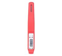 Alvinlite Thermomètre alimentaire numérique Thermomètre de poche électronique de style stylo d'étalonnage automatique de haute précision pour la cuisine (Rouge)