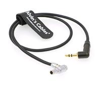Alvin's Cables Audio Câble pour Arri Alexa Mini Z CAM E2 Caméra Angle Droit 5 Broches Mâle à 3,5 mm Angle Droit TRS