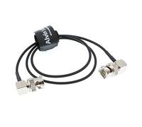 Alvin's Cables Blackmagic RG179 Coax BNC mâle à mâle HD SDI Câble pour BMCC caméra vidéo Flexible à Angle Droit à Droite 60CM