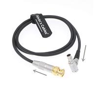 Alvin's Cables BNC Mâle à 5 Broches Mâle Angle Droit Time Code Câble pour Arri Alexa Mini Sound Devices Zaxcom 1M