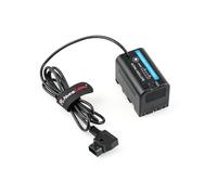 Alvin's Cables Câble d’alimentation batterie factice BP-U30 entièrement décodée vers D-Tap pour caméras Blackmagic PYXIS 6K/12K, Sony PXW-Z200 et HXR-NX800, longueur 3,9 pieds
