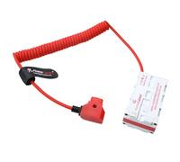 Alvin's Cables Câble d'alimentation double face NP-F tressé ultra flexible pour Atomos Ninja V, Atomos Shogun, SmallHD 702, Sony NP-F550, F570, F970, F970, Rouge