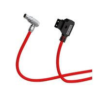 Alvin's Cables Câble d'alimentation P-Tap D-Tap vers mâle à 2 Broches à Angle Droit pour Teradek SmallHD Z-CAM Blackmagic Pyxis,45cm|18pouces,Ultra Soft & Flexible
