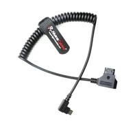 Alvin's Cables Câble d'alimentation USB-C Dtap à angle droit pour moteur DJI Focus Pro, alimentation améliorée ultra douce vers Type-C pour moteur de contrôle d'objectif sans fil Tilta Nucleus Nano II