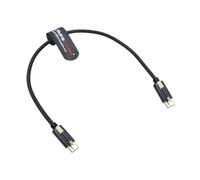 Alvin's Cables Câble d'alimentation USB-C ultra-flexible à verrouillage pour moniteur Pyxis Blackmagic, câble de transfert de données USB-C 3.2 de 10 Gbps pour Pyxis Blackmagic 6K ou Ursa Cine 12K 12