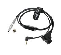 Alvin's Cables Câble d'arrêt pour ARRI cforce RF| moteur cmotion cPRO pour appareil photo Canon C500/C300 CAM 7 broches vers LANC + D-tap câble compatible avec K2.0015757
