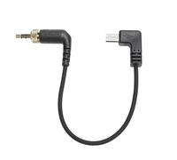 Alvin's Cables Câble de code temporel pour Sony FX3| FX30| A7S3| Appareil photo A1 avec verrouillage TRS 3,5 mm vers micro USB pour générateur de code temporel Deity TC-1 35 cm | 13,8 pouces