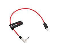 Alvin's Cables Câble de Code temporel Tentacle pour Les caméras Sony FX3|FX30|A7S3|A1, câble Ultra-Souple 3,5 mm TRS vers Micro USB pour Tentacle Sync E, 35 cm|13,8 Pouces