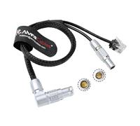 Alvin's Cables Câble de commande pour ARRI ETH 10 PIN RESSURE RATABLE POUR RJ45 et câble d'alimentation 24 V mâle à 2 broches pour ARRI ALEXA Mini LF | Mini |Sxt|35 caméras, teradek colr