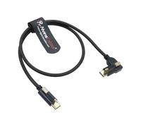 Alvin's Cables Câble de transfert de données ultra-flexible USB-C pour moniteur Pyxis Blackmagic, USB-C 3.2 10 Gbps Câble haute vitesse pour Micro Studio Blackmagic Camera 4K G2 20in