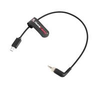 Alvin's Cables Câble de verrouillage TRS 3,5 mm vers micro USB Timecode pour Sony FX3 | FX30| A7S3| Caméra A1, pour générateur de timecode Deity TC-1 35 cm | 13,8 pouces