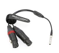 Alvin's Cables Câble d'entrée audio Z CAM E2 5 broches vers deux XLR 3 broches femelles