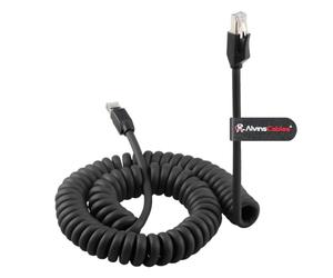 Alvin's Cables Câble Ethernet RJ45 Profinet CAT6A Blindé, Haute Flexibilité pour Chaîne Porte-Câbles, Connecteurs Plaqués Or, PLC, Robotique, Contrôle de Mouvement, 96-150cm