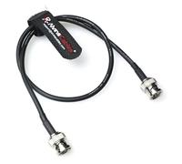 Alvin's Cables Câble flexible SDI mâle vers mâle vers comode 12G Rouge | Câble pour caméscope 4K blindé Atomos Monitor 75 ohms 50 cm | 19"