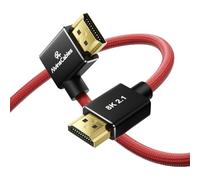 Alvin's Cables câble HDMI 2.1 8K, 1 m, 48 Gbit/s haute vitesse | 8K60/4K120, HDR, VRR, eARC ; pour Atomos Ninja V, Portkeys BM5, Canon, Z CAM, Sony FX/FS/A7SIII