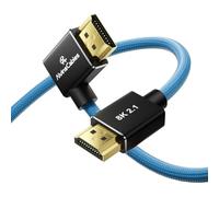 Alvin's Cables câble HDMI 2.1 8K, 1 m, 48 Gbit/s haute vitesse | 8K60/4K120, HDR, VRR, eARC ; pour Atomos Ninja V, Portkeys BM5, Canon, Z CAM, Sony FX/FS/A7SIII