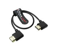Alvin's Cables Câble HDMI 2.1 8K en forme L pour Z CAM E2 30 cm, cordon haute vitesse à angle droit pour moniteur caméra, pour Sony A7S3 FS5 FS7 A7iv, Atomos Ninja V,Portkeys BM5,BMPCC,Panasonic,Canon