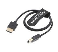 Alvin's Cables Câble HDMI 2.1 8K pour Z CAM E2 60 cm, Cordon Haute Vitesse pour Moniteur caméra, pour Sony A7S3 FS5 FS7 A7iv, Atomos Ninja V, Portkeys BM5, BMPCC, Panasonic, Canon, Nikon