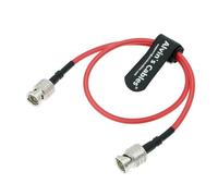 Alvin's Cables Câble SDI BNC mâle vers mâle 12 G pour moniteur Atomos Câble coaxial blindé flexible 75 Ohm pour caméra vidéo 4K 50 cm